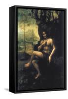 Bacchus-Leonardo da Vinci-Framed Stretched Canvas