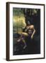 Bacchus-Leonardo da Vinci-Framed Art Print