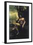 Bacchus-Leonardo da Vinci-Framed Art Print