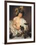 Bacchus-Caravaggio-Framed Art Print