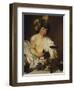 Bacchus-Caravaggio-Framed Giclee Print