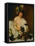 Bacchus-Caravaggio-Framed Stretched Canvas