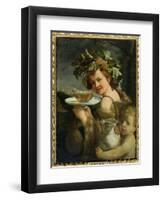 Bacchus-Guido Reni-Framed Premium Giclee Print