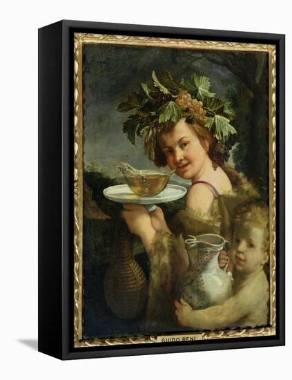 Bacchus-Guido Reni-Framed Stretched Canvas