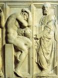 Prophet and Nude Figures-Baccio Bandinelli-Framed Giclee Print