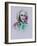 Bach Watercolor-Anna Malkin-Framed Art Print