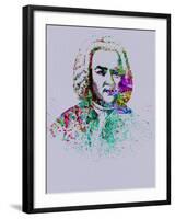 Bach Watercolor-Anna Malkin-Framed Art Print