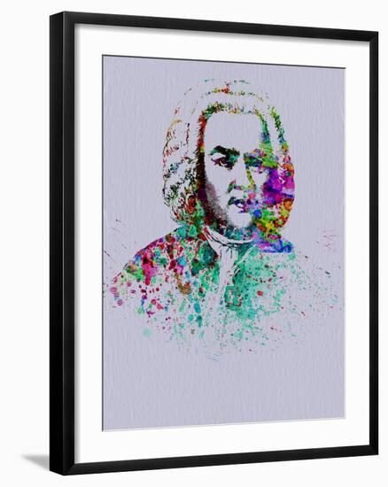 Bach Watercolor-Anna Malkin-Framed Art Print