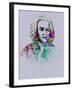 Bach Watercolor-Anna Malkin-Framed Art Print