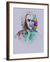 Bach Watercolor-Anna Malkin-Framed Art Print