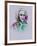 Bach Watercolor-Anna Malkin-Framed Art Print