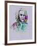 Bach Watercolor-Anna Malkin-Framed Art Print