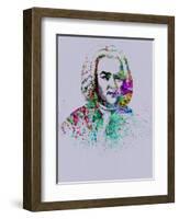 Bach Watercolor-Anna Malkin-Framed Art Print