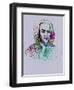 Bach Watercolor-Anna Malkin-Framed Art Print