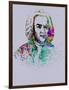 Bach Watercolor-Anna Malkin-Framed Art Print