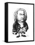 Bach-Gary Brown-Framed Stretched Canvas