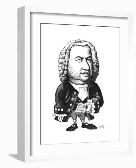 Bach-Gary Brown-Framed Giclee Print