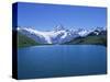 Bachalpsee, Schreckhorn and Finsterarhorn, Bernese Oberland, Swiss Alps, Switzerland-Hans Peter Merten-Stretched Canvas