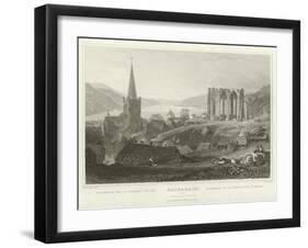 Bacharach and St Werner's Chapel-William Tombleson-Framed Giclee Print