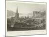 Bacharach and St Werner's Chapel-William Tombleson-Mounted Giclee Print