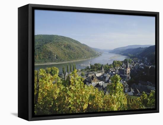 Bacharach, Rhine Valley, Germany, Europe-Hans Peter Merten-Framed Stretched Canvas