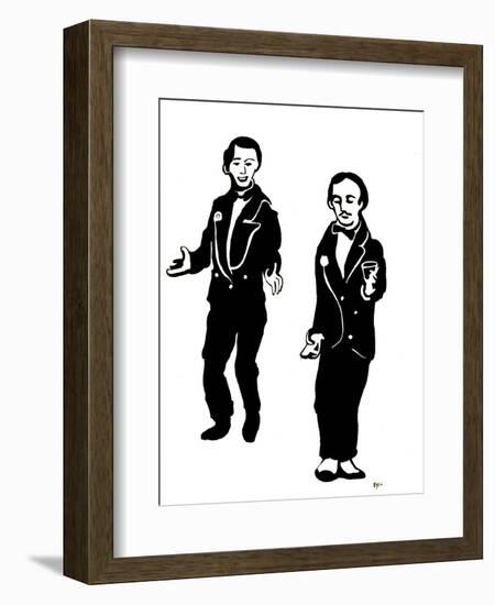 Bachelors-Josh Byer-Framed Giclee Print