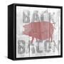 Back Bacon-Alicia Soave-Framed Stretched Canvas