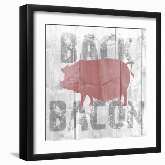 Back Bacon-Alicia Soave-Framed Art Print