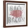 Back Bacon-Alicia Soave-Framed Art Print
