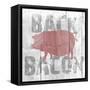 Back Bacon-Alicia Soave-Framed Stretched Canvas