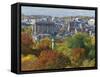 Back Bay and Boston Common, Boston, Massachusetts, USA-Walter Bibikow-Framed Stretched Canvas