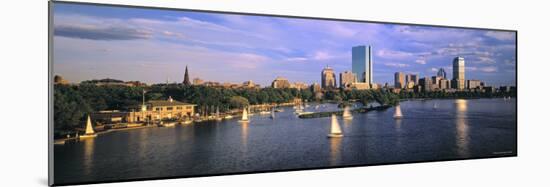 Back Bay, Boston, Massachusetts, USA-Walter Bibikow-Mounted Photographic Print