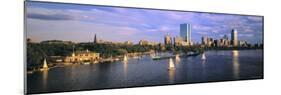 Back Bay, Boston, Massachusetts, USA-Walter Bibikow-Mounted Photographic Print