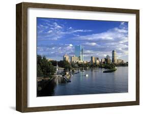 Back Bay, Boston, Massachusetts, USA-Walter Bibikow-Framed Photographic Print