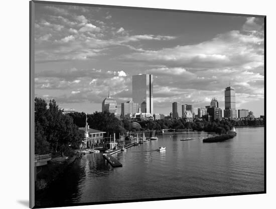 Back Bay, Boston, Massachusetts, USA-Walter Bibikow-Mounted Photographic Print