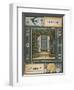 Back Cover Of 'Abroad'. Coloured Illustration Showing a Door.-Thomas Crane-Framed Giclee Print