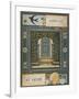 Back Cover Of 'Abroad'. Coloured Illustration Showing a Door.-Thomas Crane-Framed Giclee Print