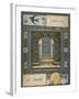 Back Cover Of 'Abroad'. Coloured Illustration Showing a Door.-Thomas Crane-Framed Giclee Print