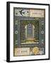 Back Cover Of 'Abroad'. Coloured Illustration Showing a Door.-Thomas Crane-Framed Giclee Print