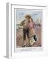 Back from Fishing by Pietro Scoppetta (1863-1920), Italy, 20th Century-Pietro Scoppetta-Framed Giclee Print