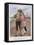 Back from Fishing by Pietro Scoppetta (1863-1920), Italy, 20th Century-Pietro Scoppetta-Framed Stretched Canvas