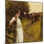 Back from the Commom, Heyshott, West Sussex, 1890's-Henry Herbert La Thangue-Mounted Giclee Print