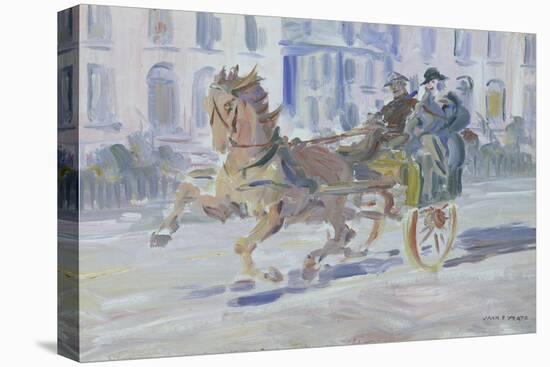 Back from the Races-Jack Butler Yeats-Stretched Canvas