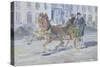 Back from the Races-Jack Butler Yeats-Stretched Canvas