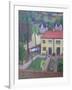 Back Gardens, before 1936-Stanislawa de Karlowska-Framed Giclee Print