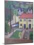 Back Gardens, before 1936-Stanislawa de Karlowska-Mounted Giclee Print