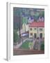 Back Gardens, before 1936-Stanislawa de Karlowska-Framed Giclee Print