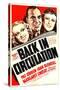 Back in Circulation, Joan Blondell, Pat O'Brien, Margaret Lindsay, 1937-null-Stretched Canvas