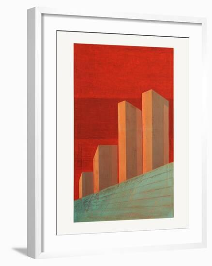 Back in the City-Jasper Galloway-Framed Giclee Print