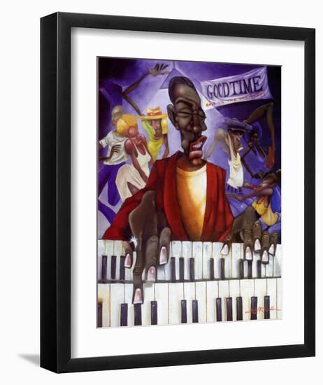 Back in the Day-Michael Wallace-Framed Art Print